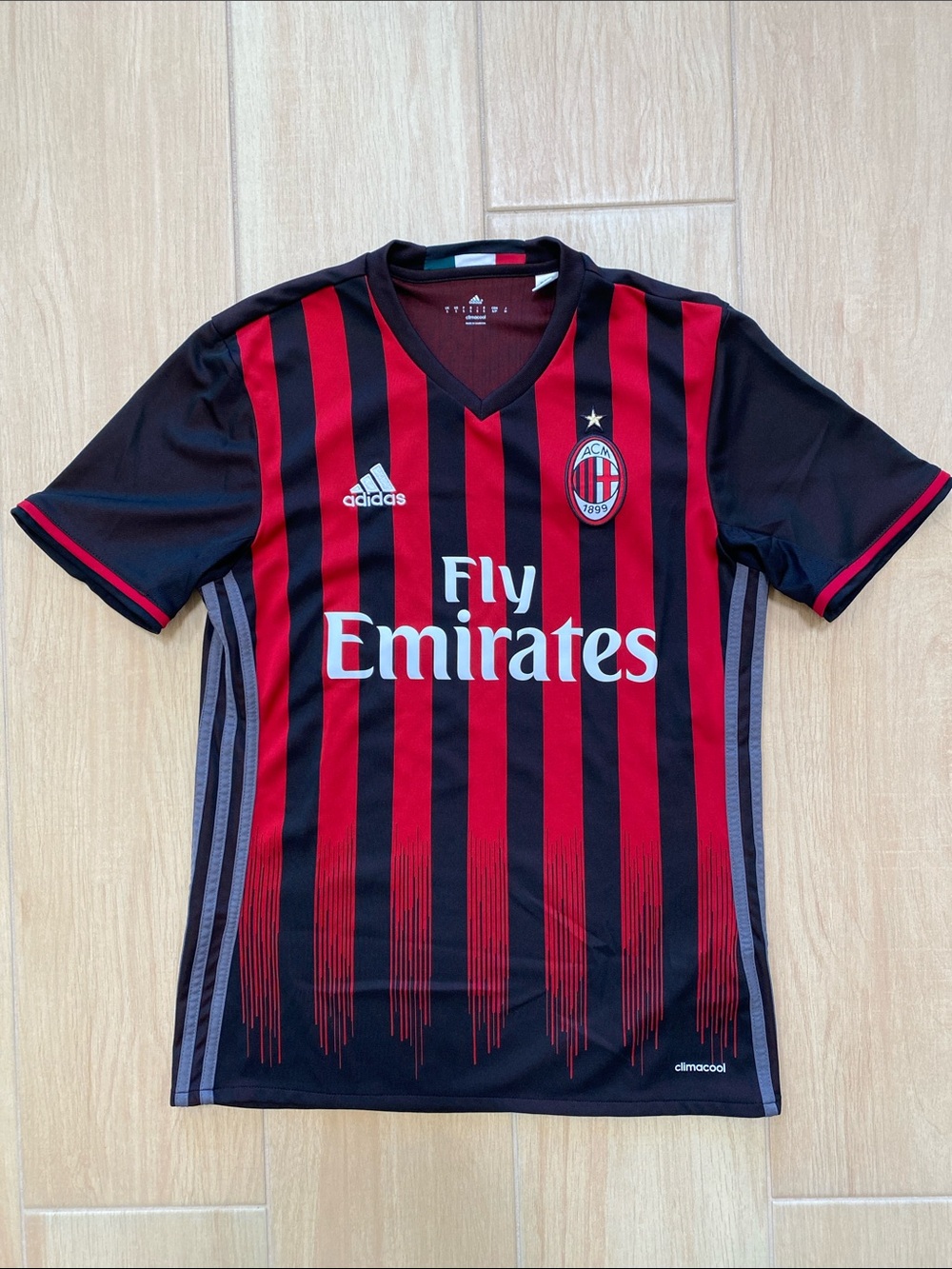 AC Milan 2016 Jersey Adidas Size S